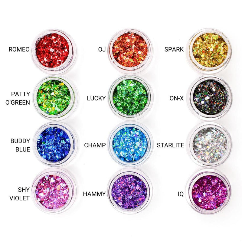 Rainbow Glitz Color Guide