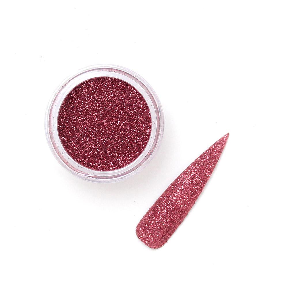 Tickle Me Pink: Ultra Fine Mettalic Pink Nail Glitter